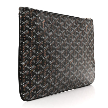 Goyard Goyardine Senat Pochette MM Black 6 of 16