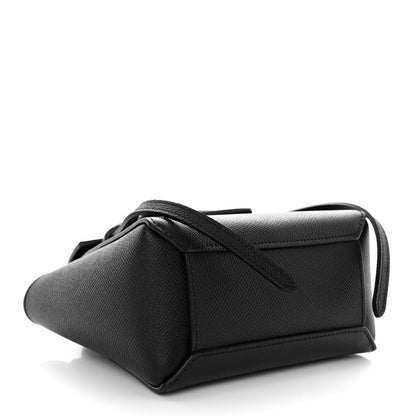 Celine Grained Calfskin Pico Belt Bag Black 4 of 10