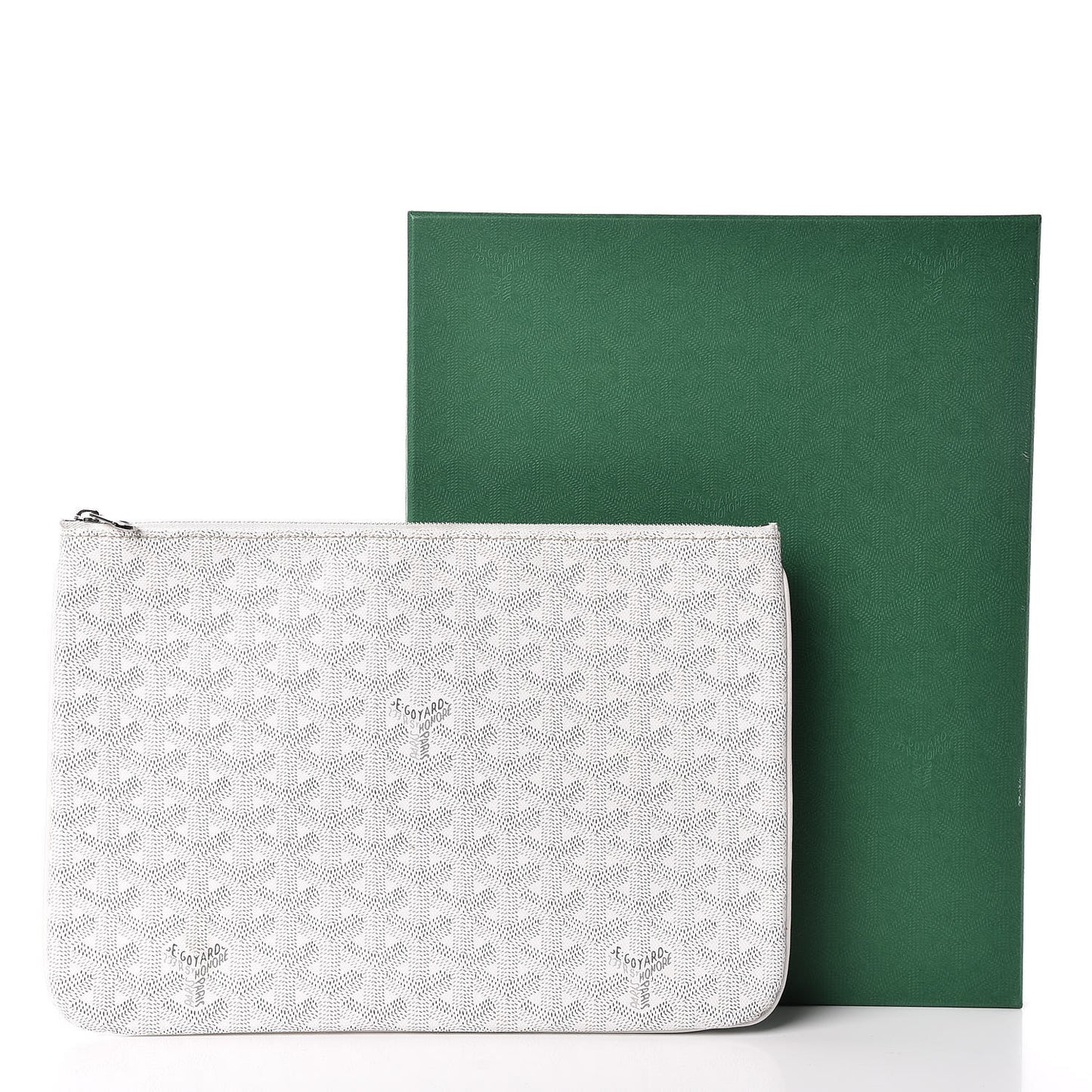 Goyardine Senat Pochette MM White