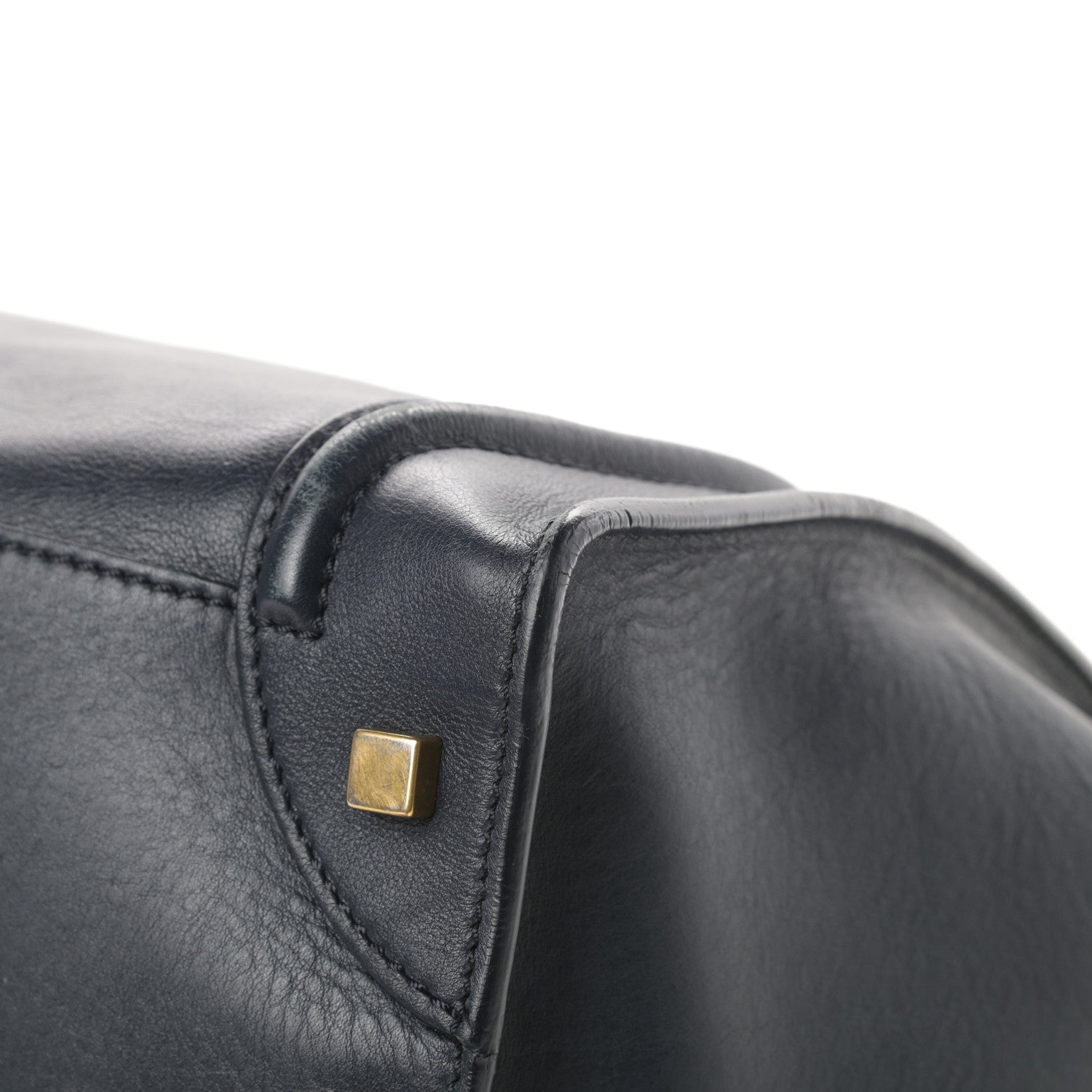Celine Smooth Calfskin Mini Luggage Navy Blue 11 of 20