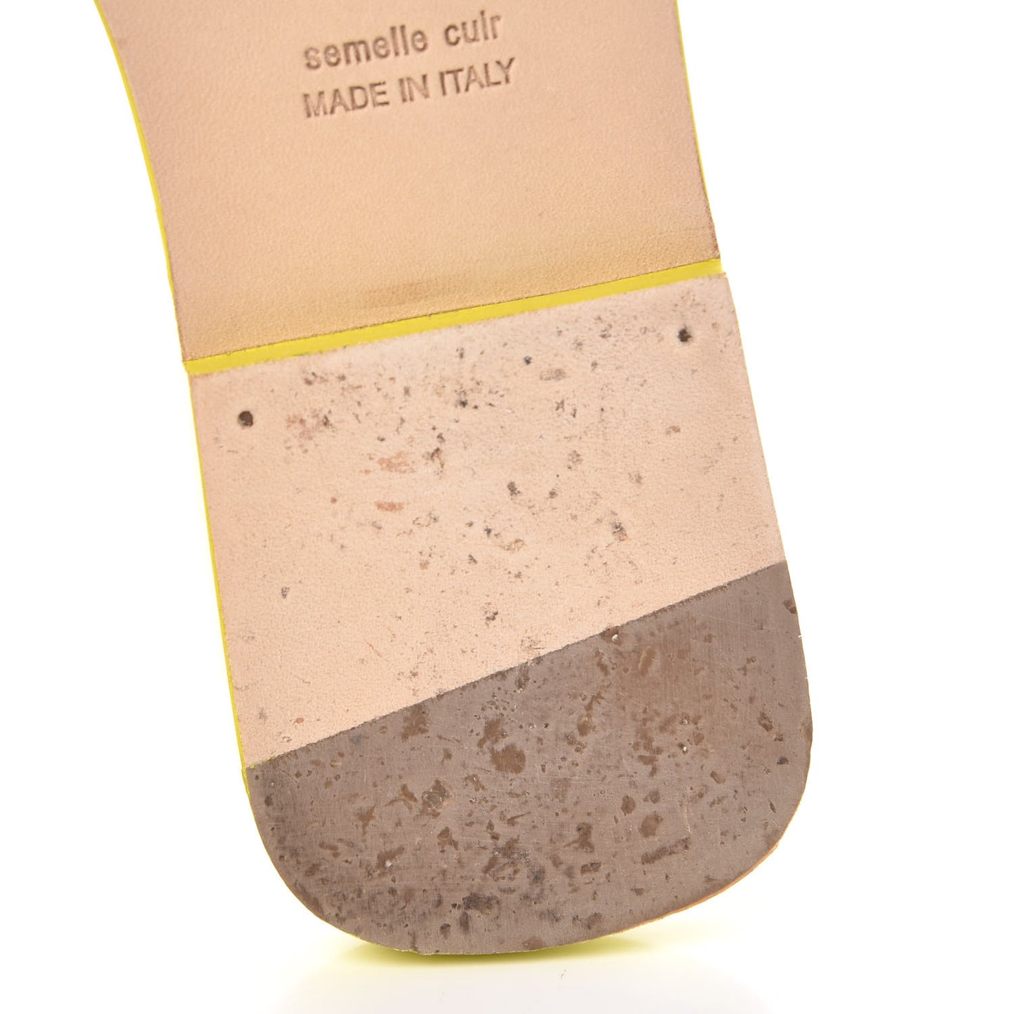 Epsom Oran Sandals 38 Jaune Pollen