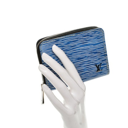 Louis Vuitton Epi Zippy Coin Purse Denim Light 2 of 6