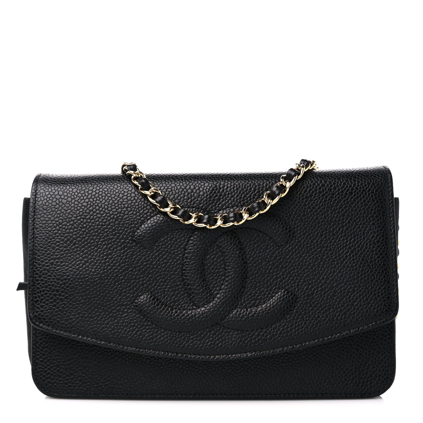 Caviar Timeless CC Wallet on Chain WOC Black
