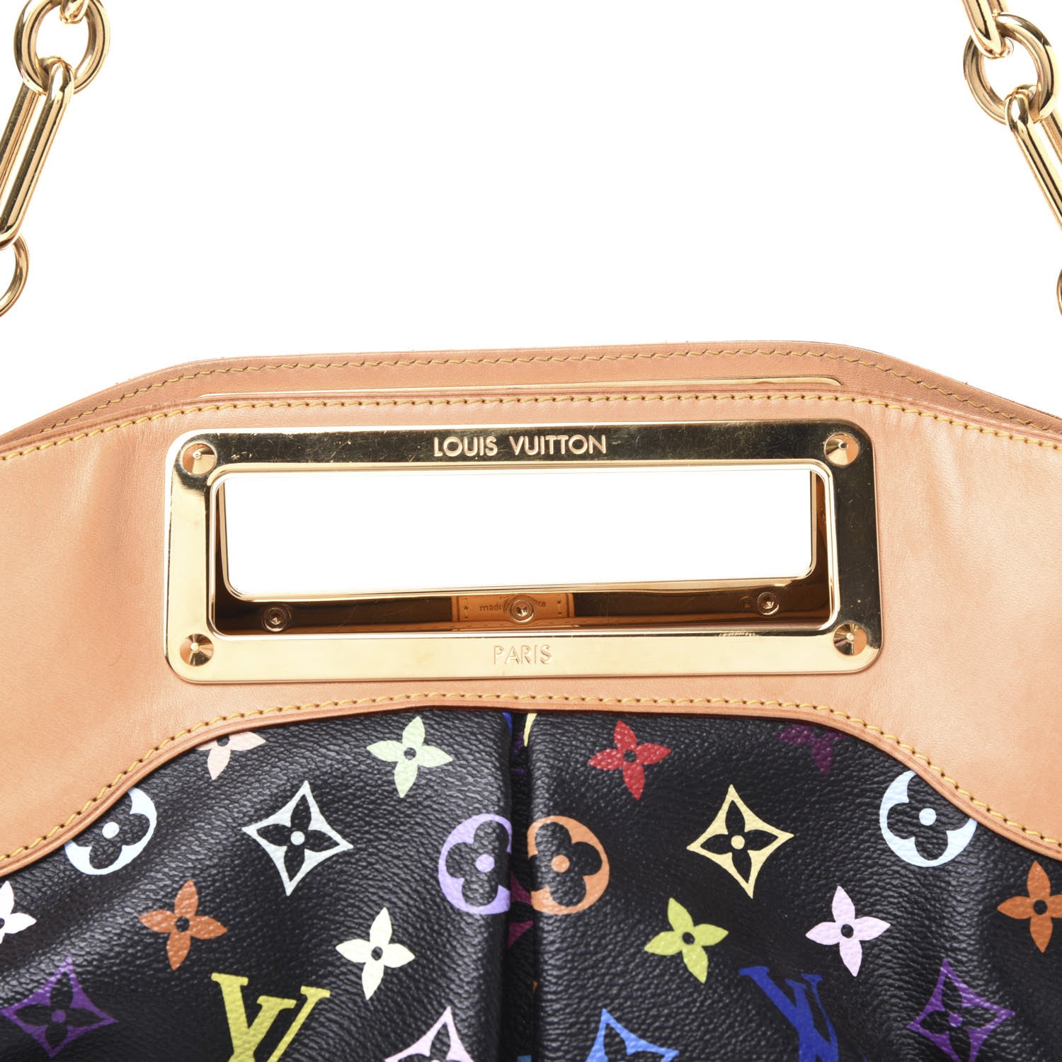 Louis Vuitton Monogram Multicolor Judy MM Black 8 of 8