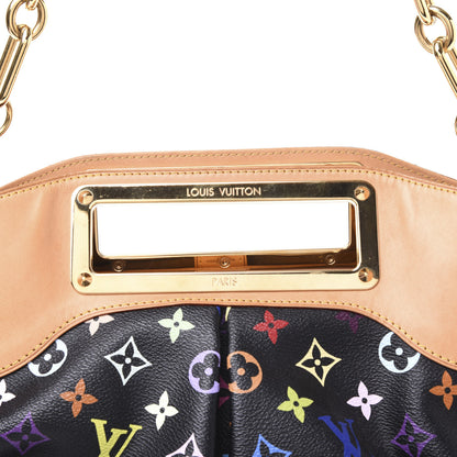 Louis Vuitton Monogram Multicolor Judy MM Black 8 of 8