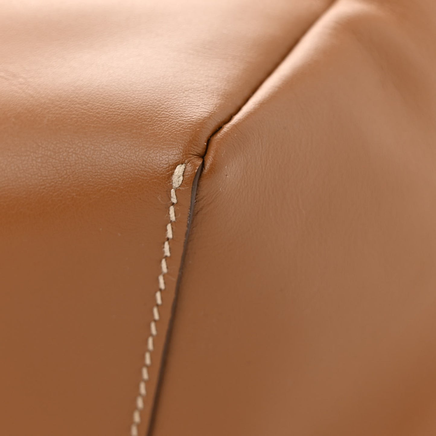 Soft Calf Softy Small Ivy Tote Bag Caramel
