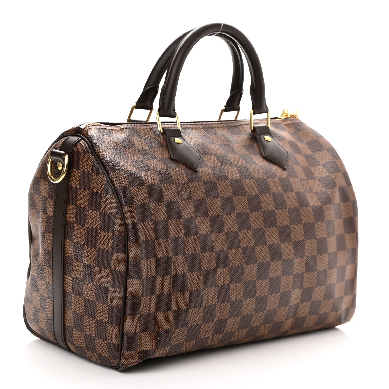 Louis Vuitton Damier Ebene Speedy Bandouliere 30 3 of 9