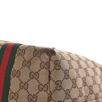Gucci Monogram Large Jolicoeur Tote Brown 13 of 18