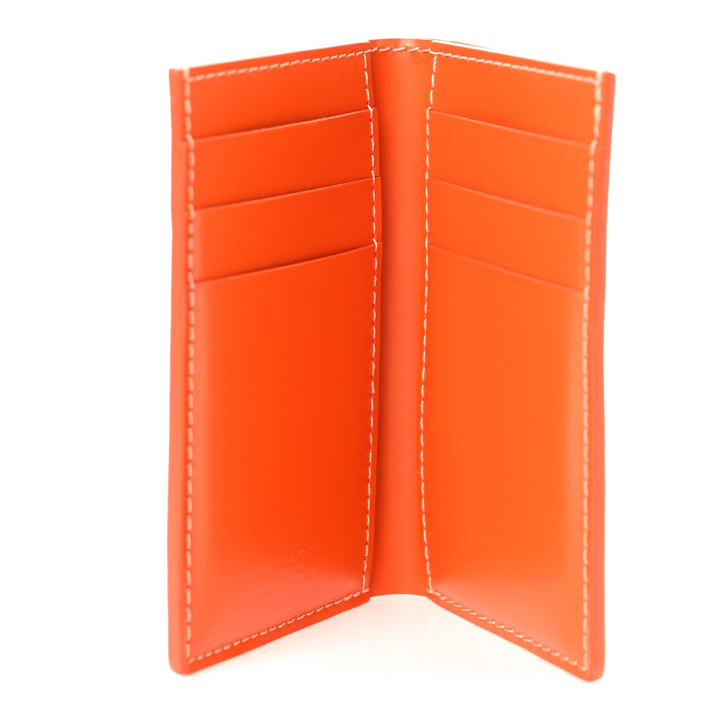Goyardine Saint Pierre Card Holder Orange