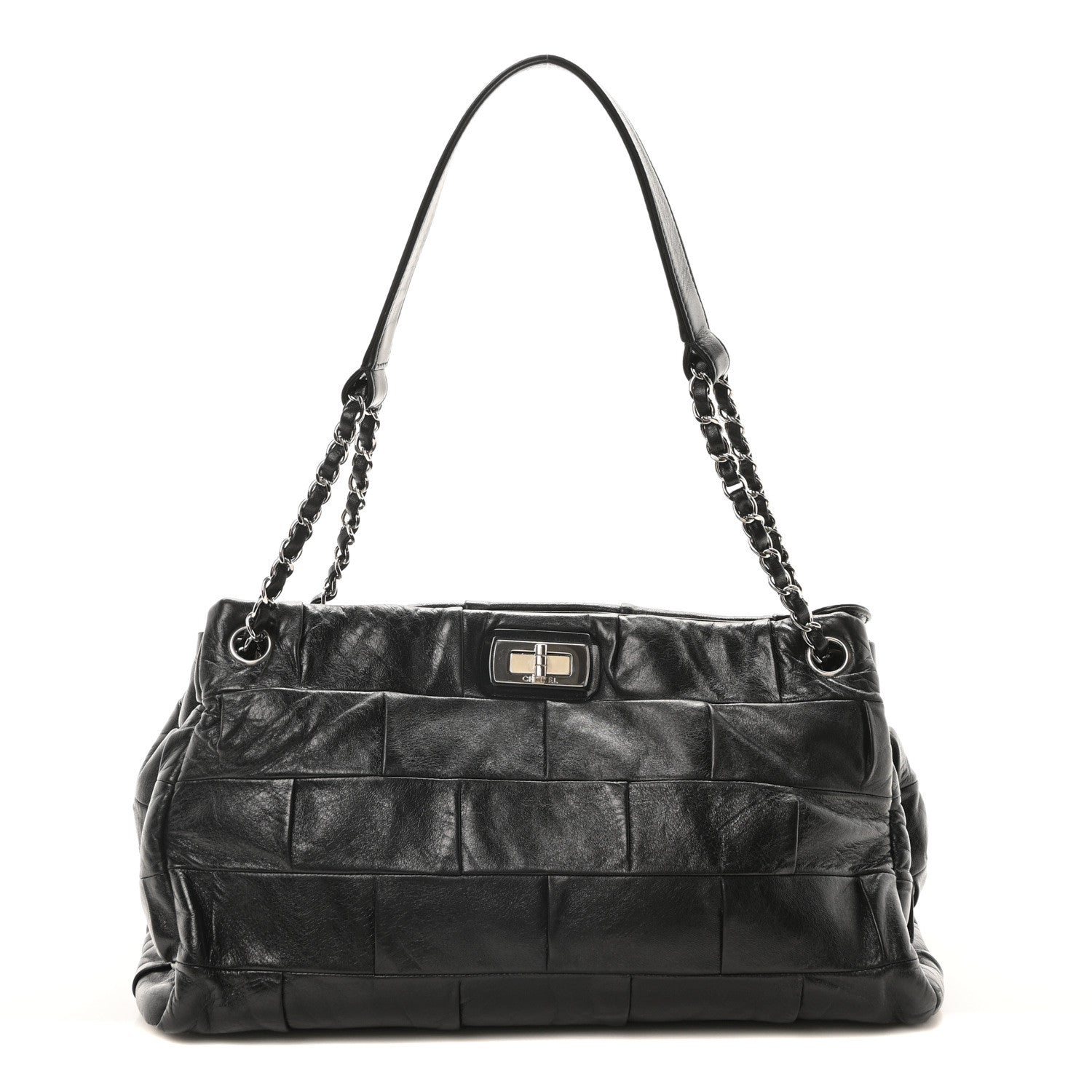 Chanel Lambskin Igloo Shoulder Bag Black 1 of 10