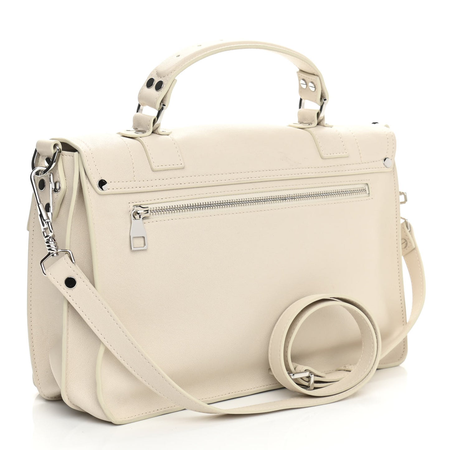 Lambskin Medium PS1 Satchel Clay