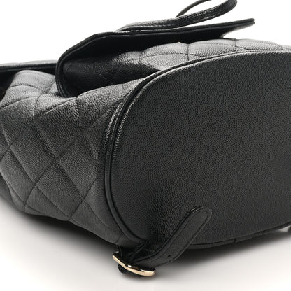 Chanel Caviar Quilted Backpack Bag Black 9 of 11