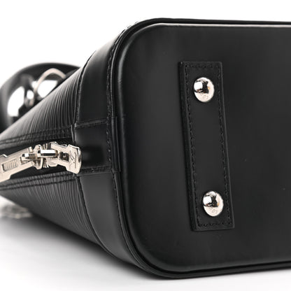 Louis Vuitton Epi Alma BB Black 8 of 9