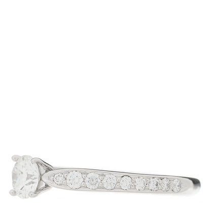 Tiffany Platinum Diamond .31ct Round Brilliant Harmony Engagement Ring 48 4.5 3 of 6