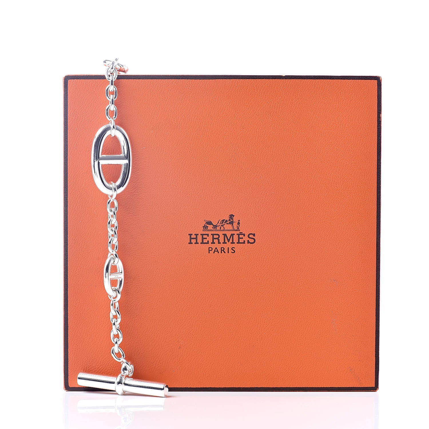 Hermes Sterling Silver Farandole Bracelet ST 5 of 5