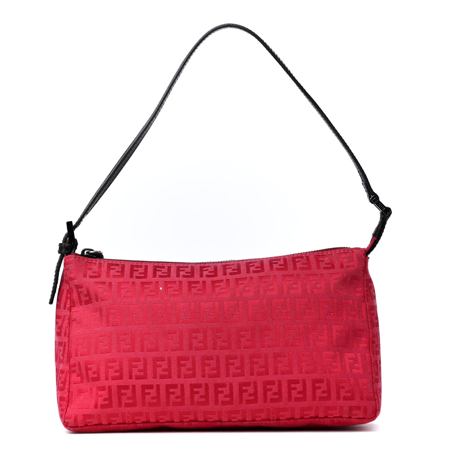 Fendi Zucchino Vitello Pochette Lipstick Testa di Moro 1 of 4