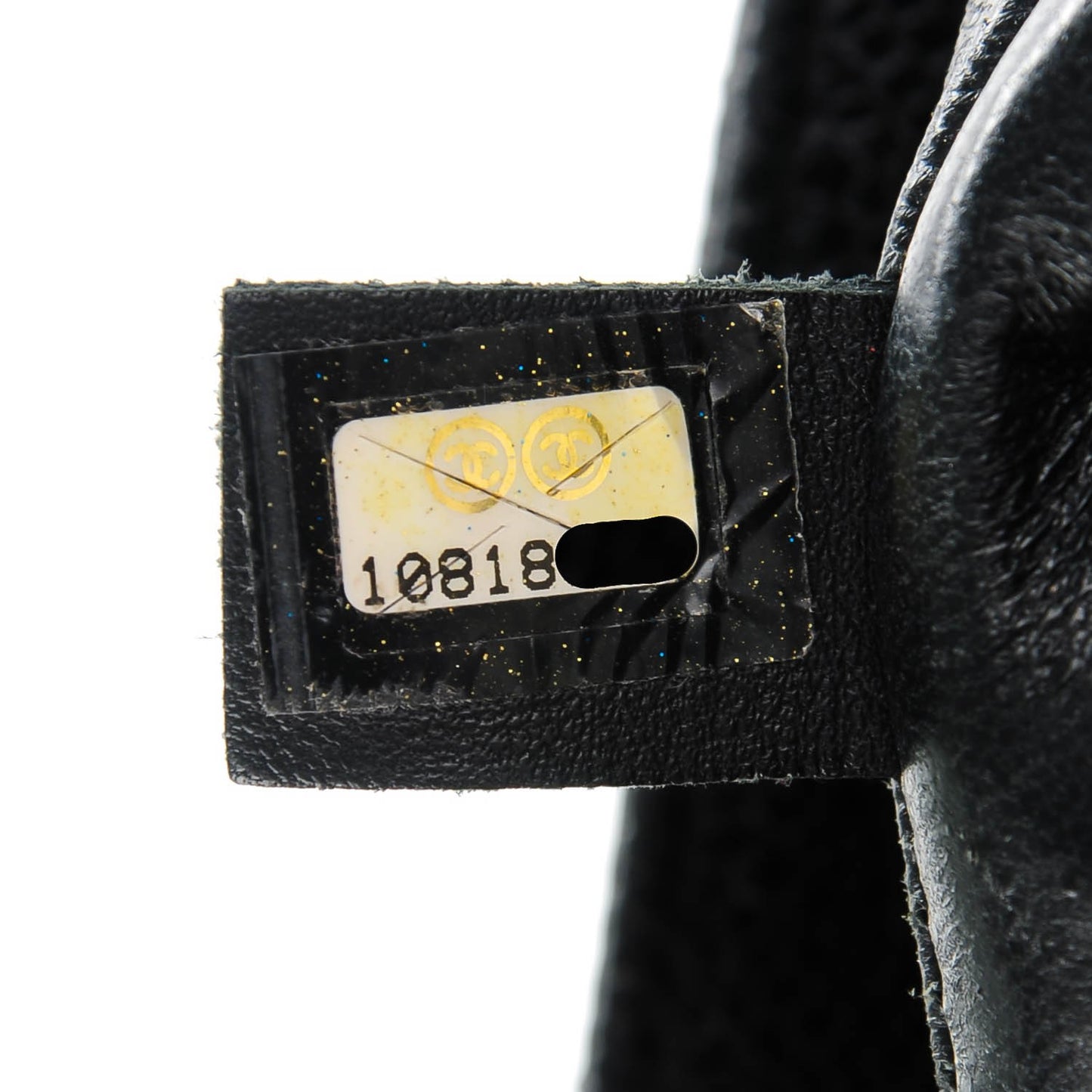 Caviar Quilted Medallion Tote Black