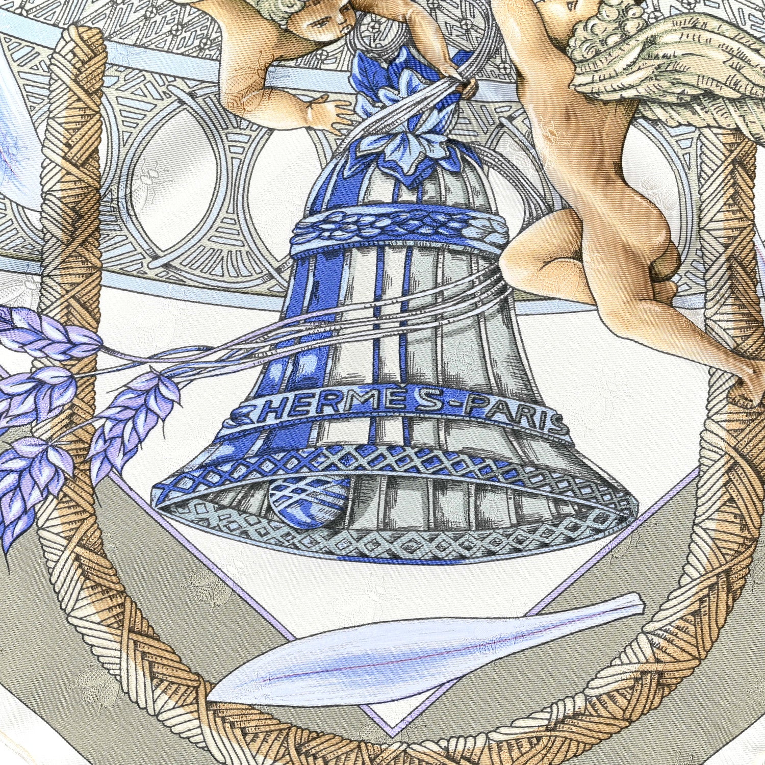 Hermes Silk Le J'Aime Scarf 90 2 of 3