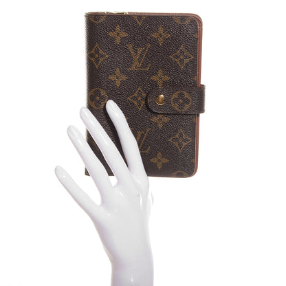 Louis Vuitton Monogram Porte Papier Zippe Wallet 2 of 8