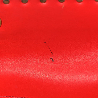 Valentino Garavani Nappa Rockstud Bangle Clutch English Red 6 of 7