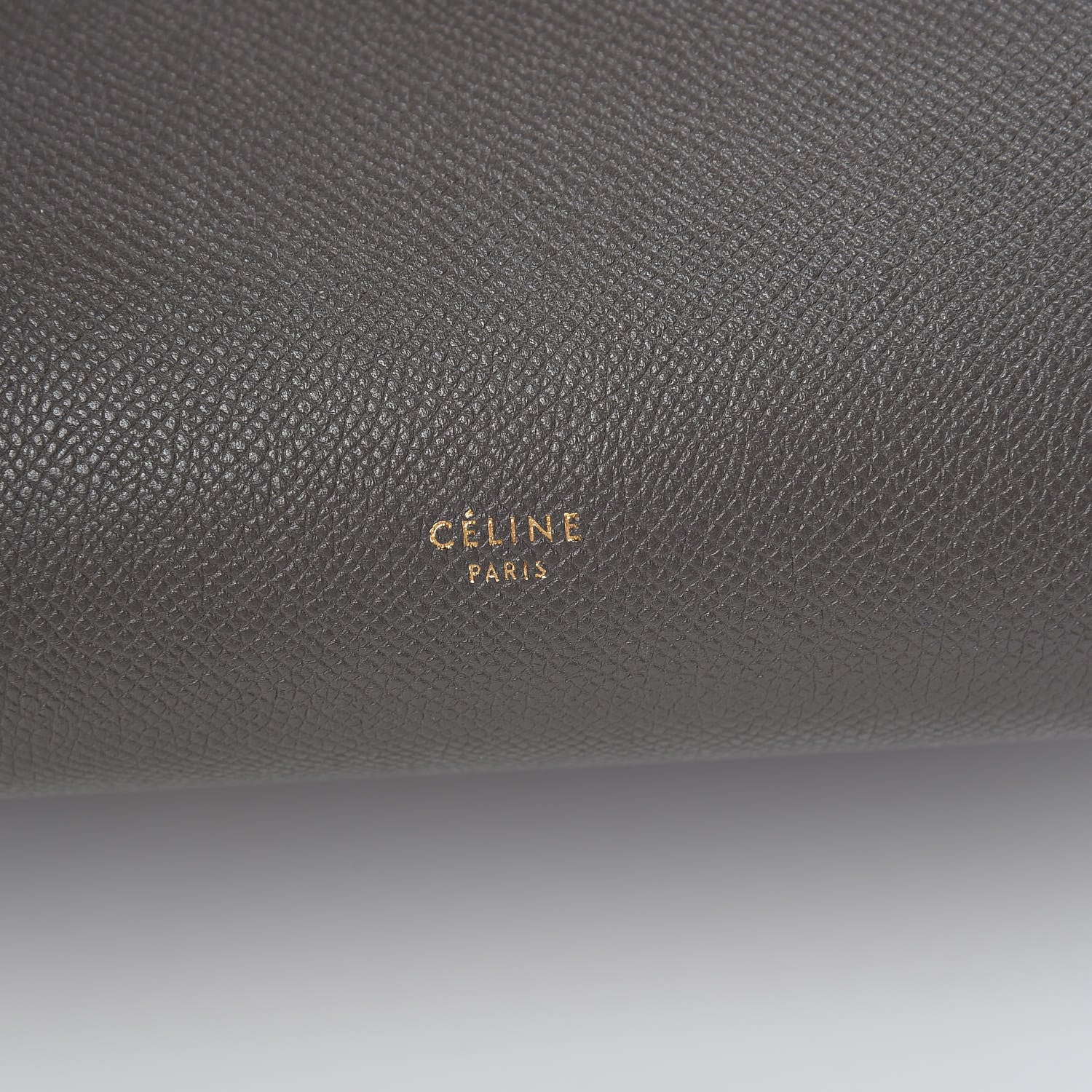 Celine Grained Calfskin Mini Belt Bag Grey 6 of 10