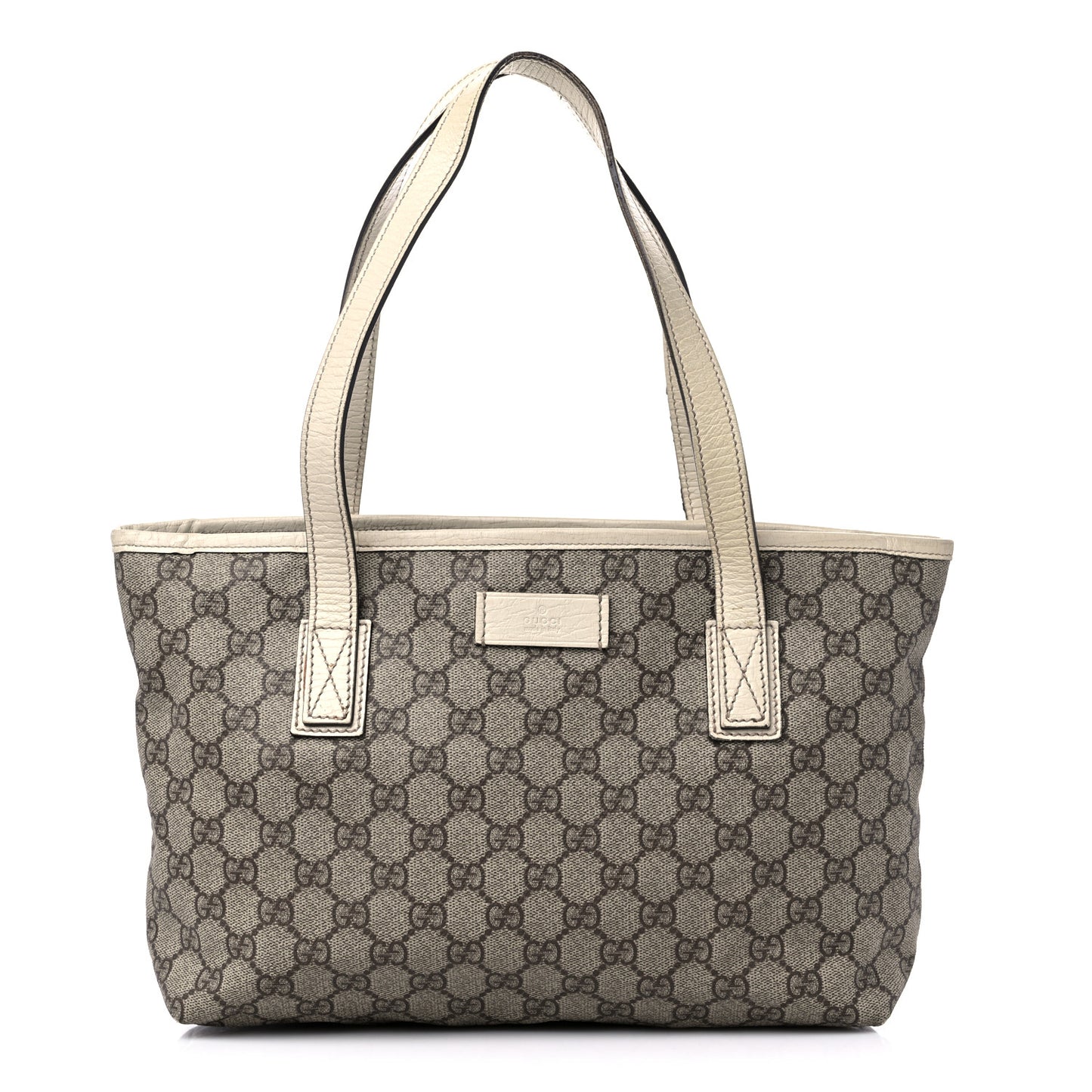 GG Plus Monogram Small Joy Tote Off White