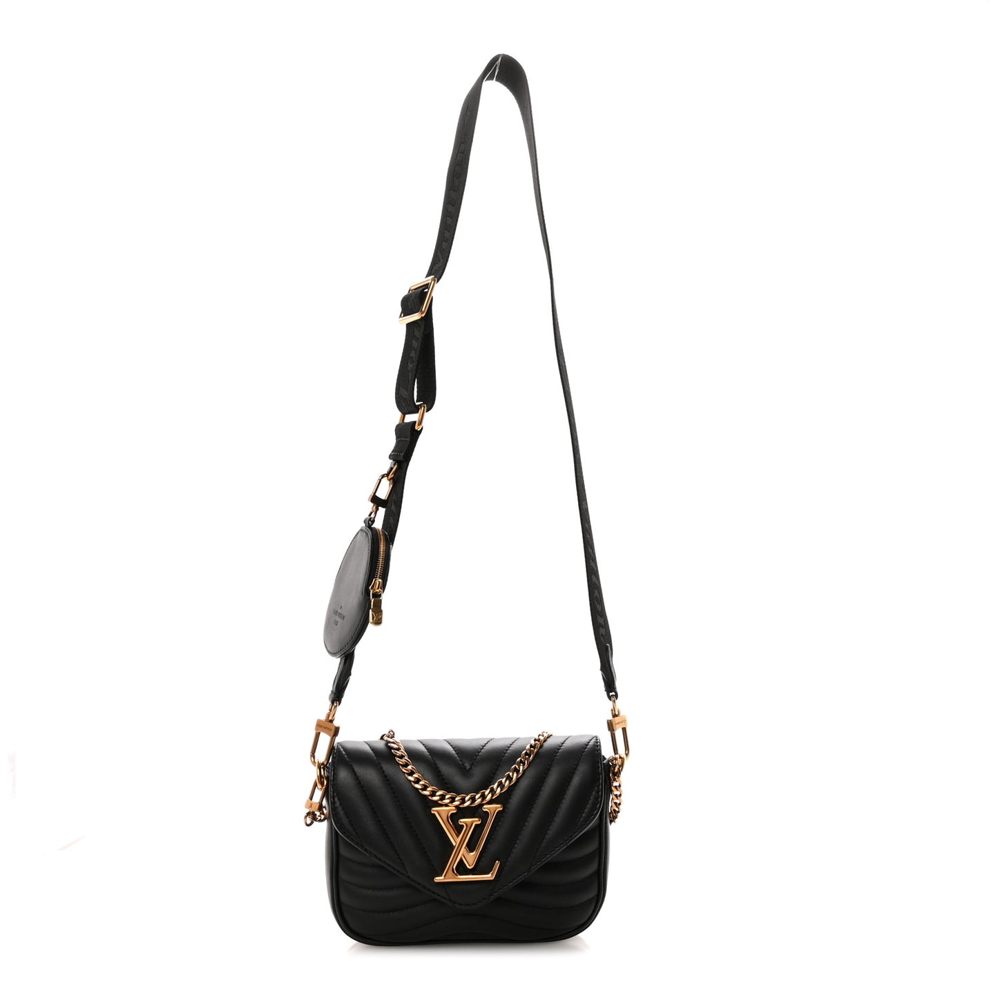 Calfskin New Wave Multi Pochette Black