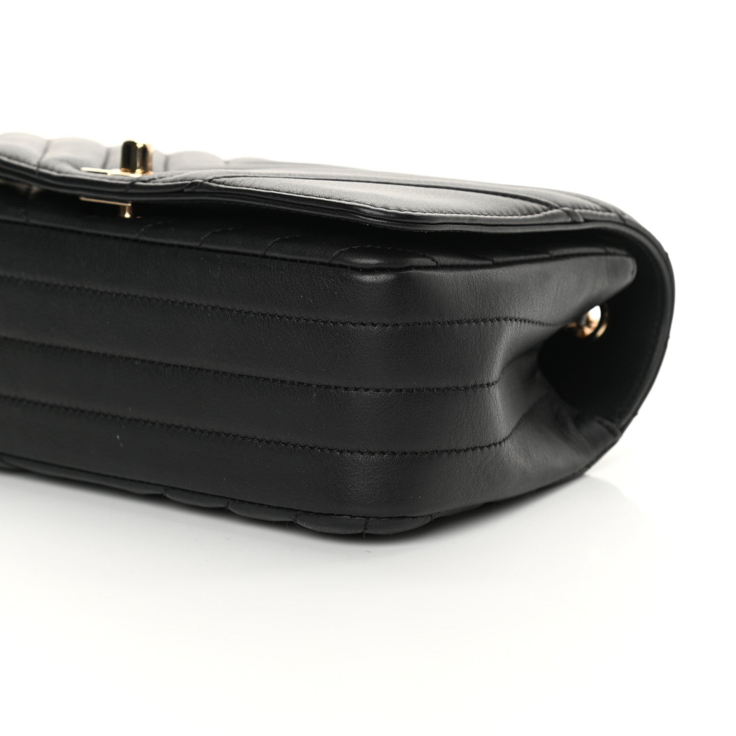 Chanel Calfskin Chevron Quilted Mini Statement Flap Black 10 of 13