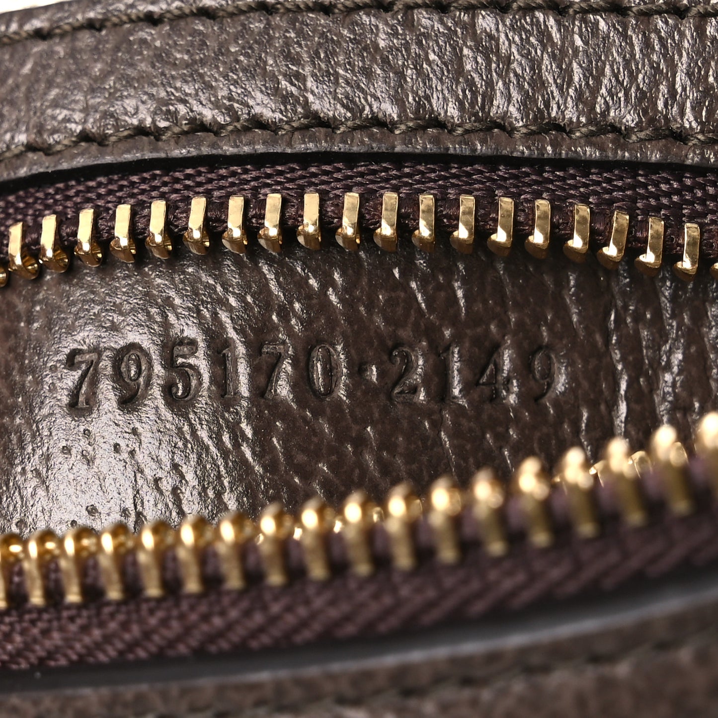 GG Supreme Monogram Textured Calfskin Web Super Mini Ophidia Shoulder Bag Beige Ebony New Acero