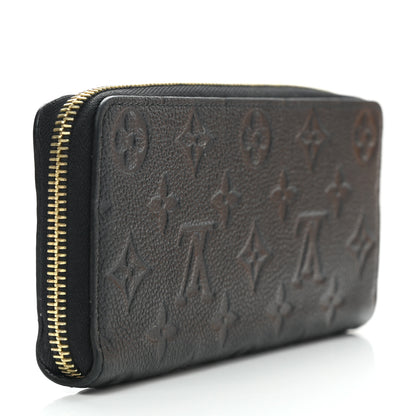 Louis Vuitton Empreinte Clemence Wallet Black 3 of 8