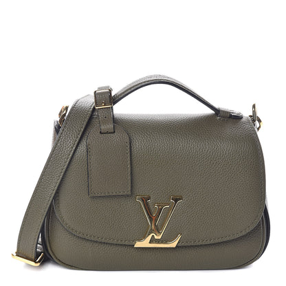 Louis Vuitton Grained Calfskin Vivienne NM Kaki 1 of 9