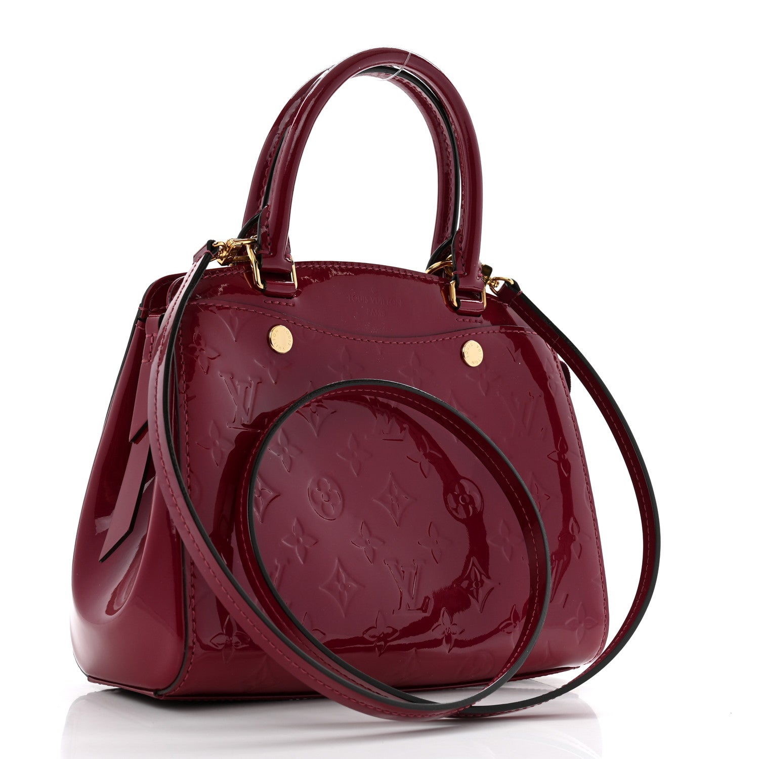 Louis Vuitton Vernis Brea PM NM  Magenta 3 of 10