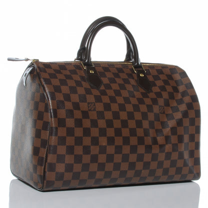 Louis Vuitton Damier Ebene Speedy 35 3 of 7