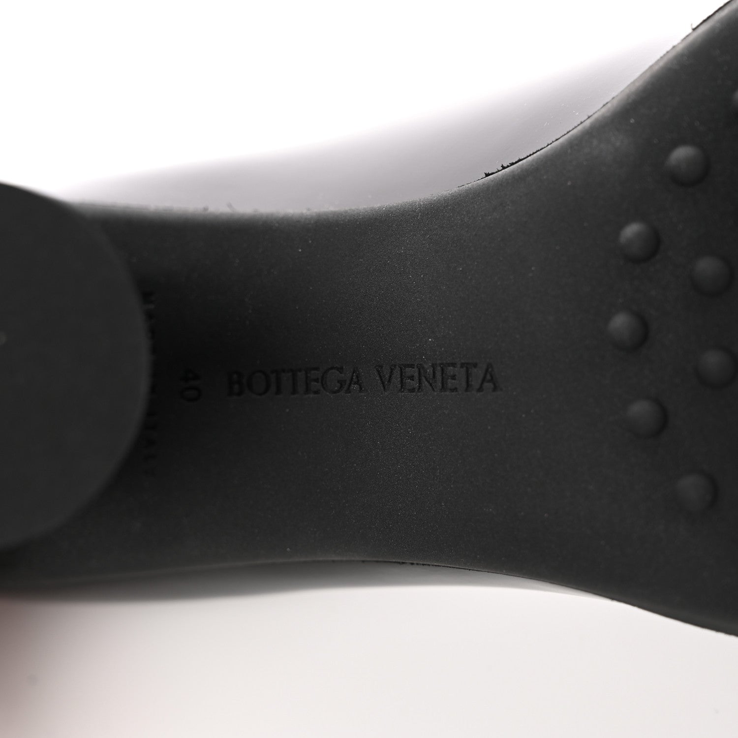 Bottega Veneta Latex Atomic Pumps 40 Black 5 of 10
