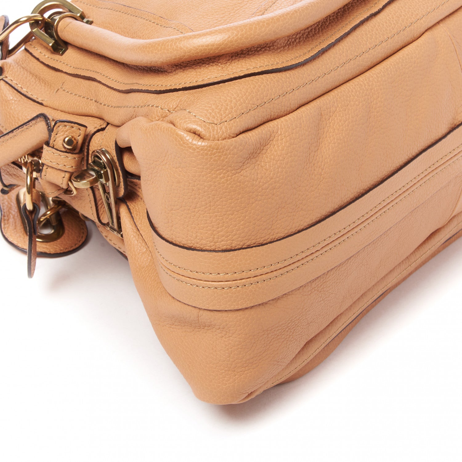 Chloe Calfskin Medium Paraty Light Tan 5 of 7