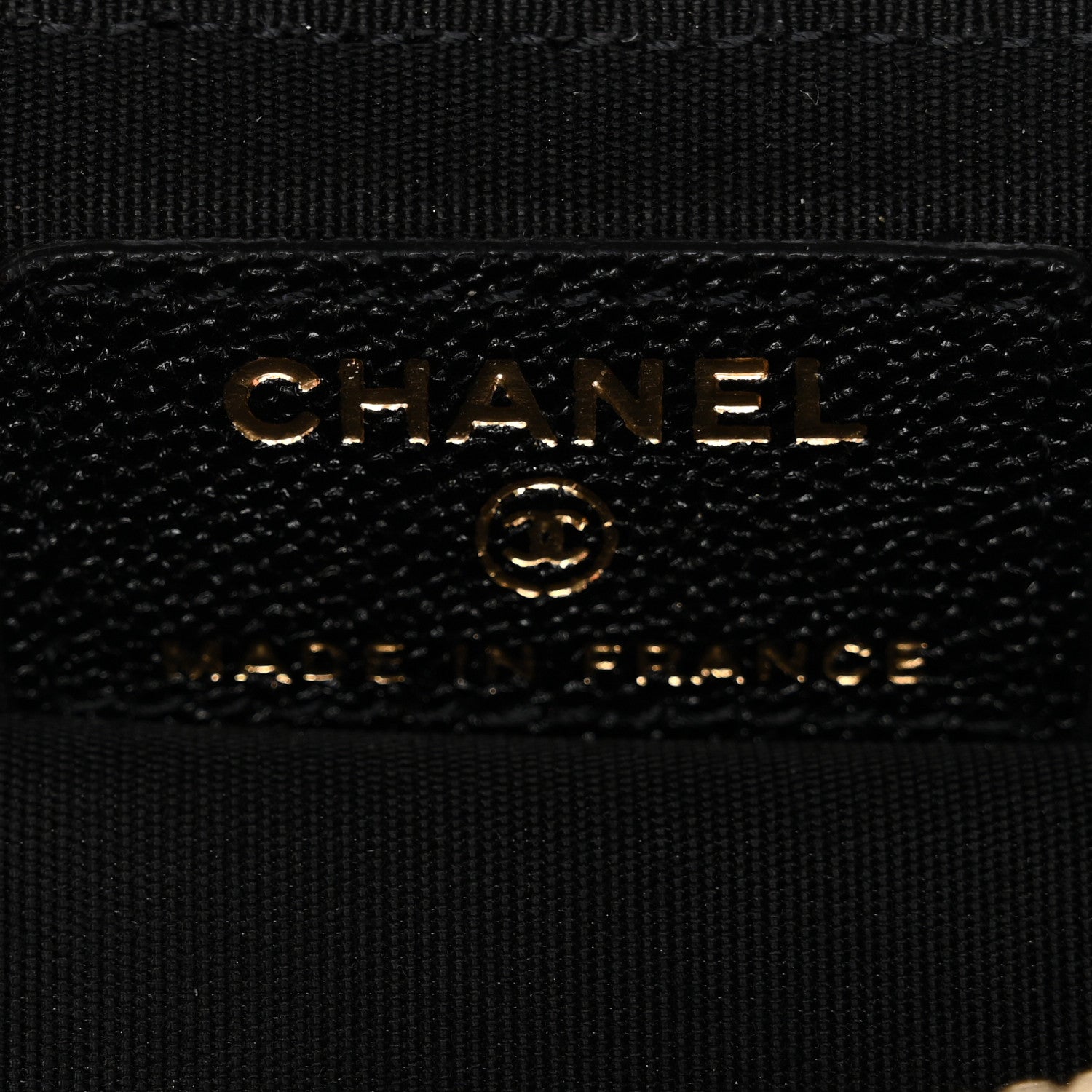 Chanel Caviar Quilted Mini Top Handle Vanity With Chain Black 6 of 10