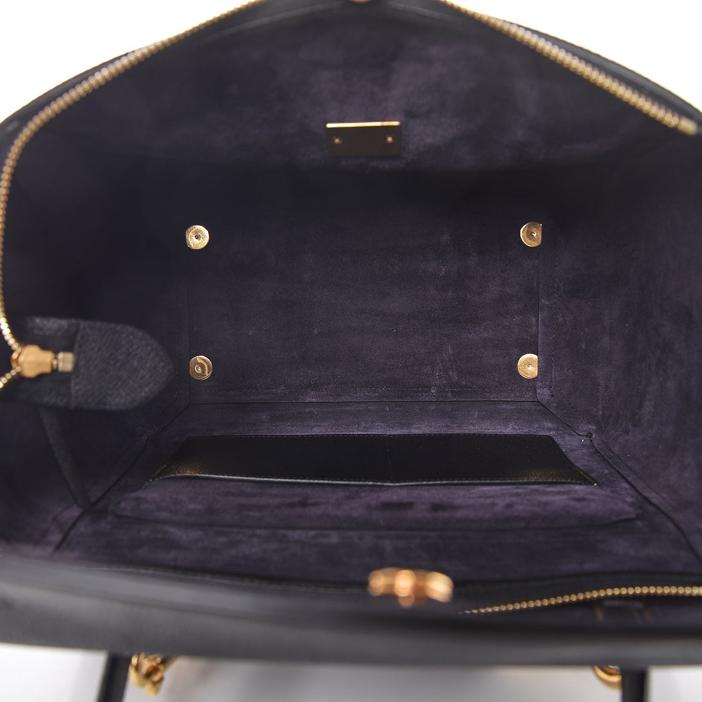 Grained Calfskin Mini Belt Bag Black