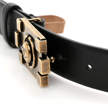 Chanel Calfskin CC Boy Belt 85 34 Black 5 of 5