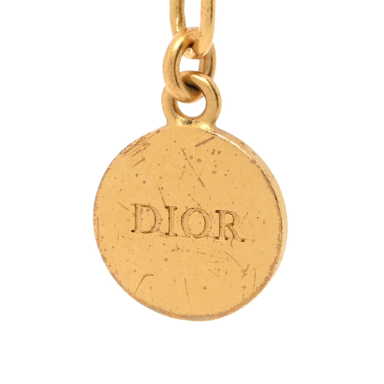 Christian Dior Metal Petit CD Chain Bracelet Gold 4 of 4