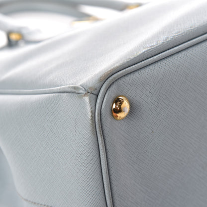Prada Saffiano Medium Galleria Double Zip Tote Lago 12 of 17