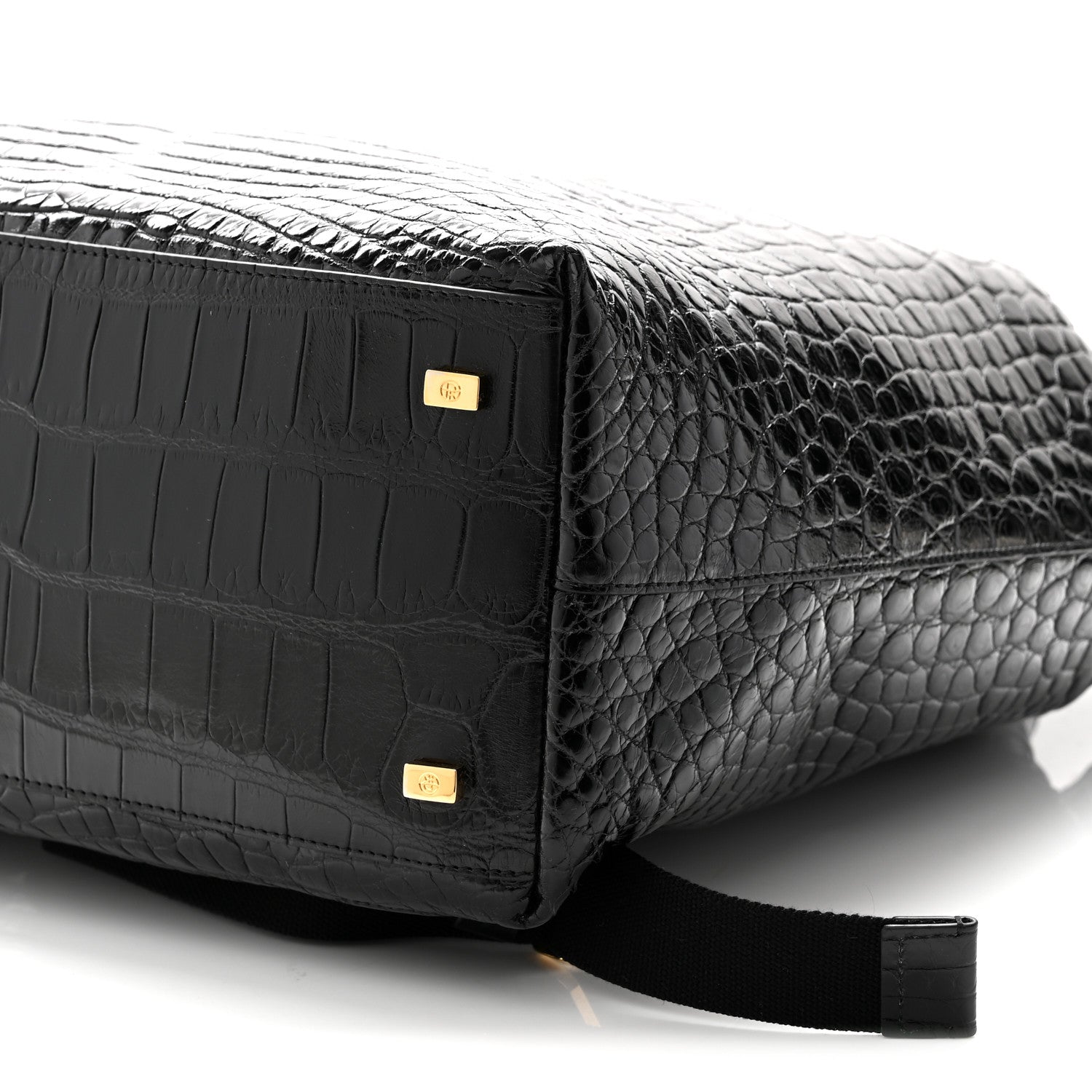 The Row Alligator Backpack Black 8 of 8