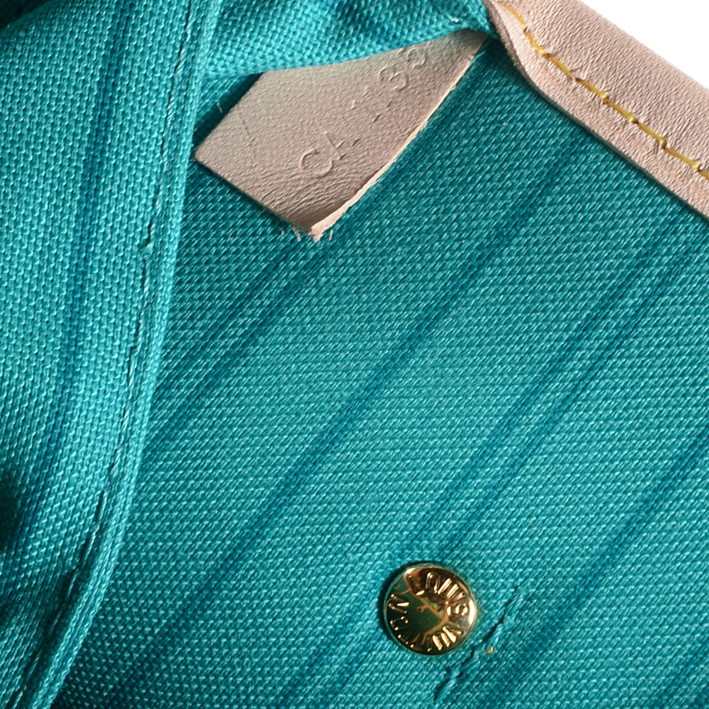 Monogram V Neverfull MM Turquoise