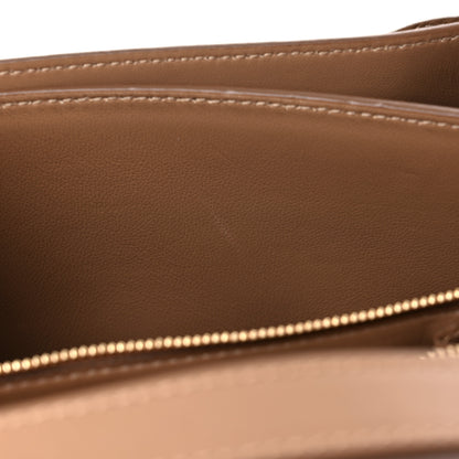 Burberry Smooth Calfskin Monogram Medium TB Bag Chalk White Camel 13 of 17