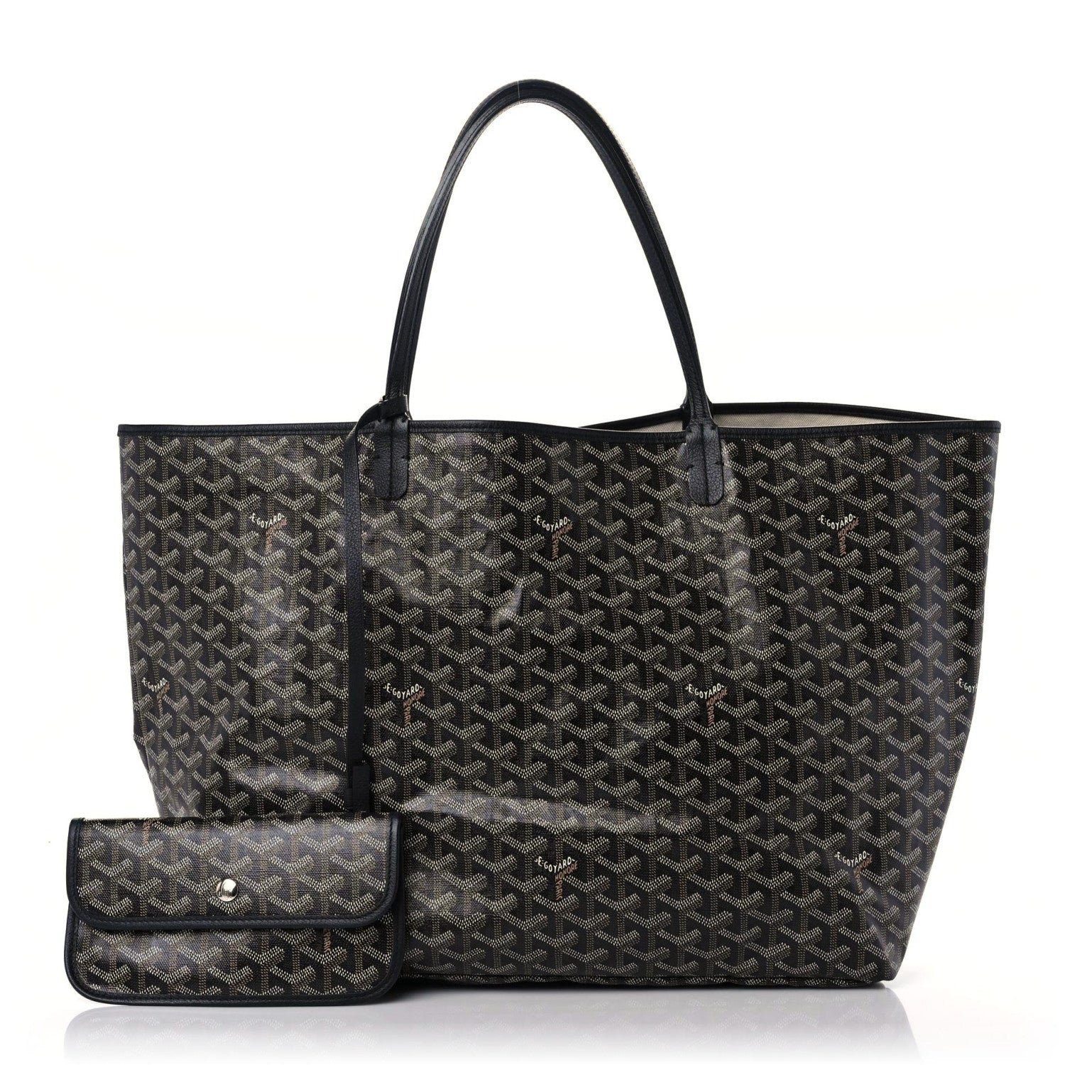 Goyard Goyardine Saint Louis GM Black 1 of 12