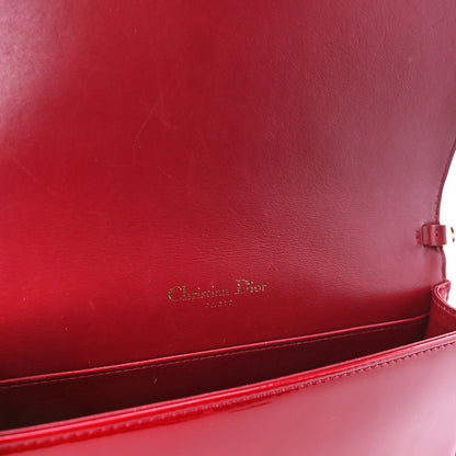 Christian Dior Patent Cannage LADY DIOR Clutch Rouge Ceris 7 of 17