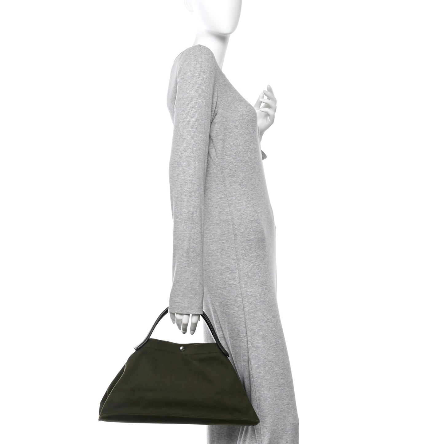 Cotton Twill East West Idaho Tote Green
