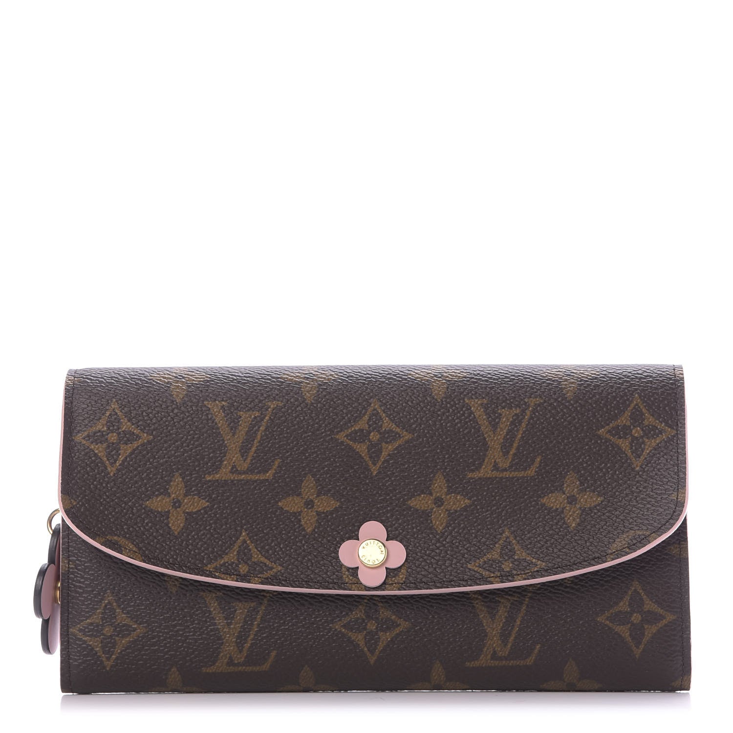 Louis Vuitton Monogram Bloom Flower Emilie Wallet 1 of 11