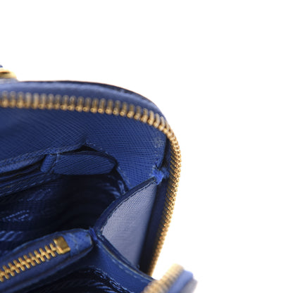 Prada Saffiano Lux Small Promenade Tote Azzurro 11 of 20