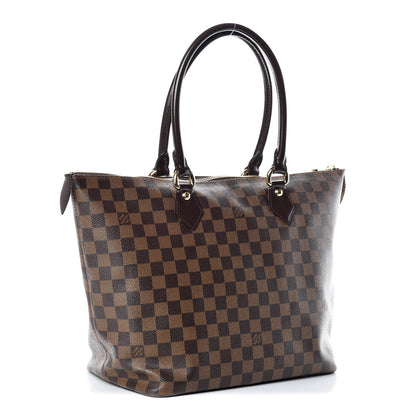 Louis Vuitton Damier Ebene Saleya MM 3 of 9