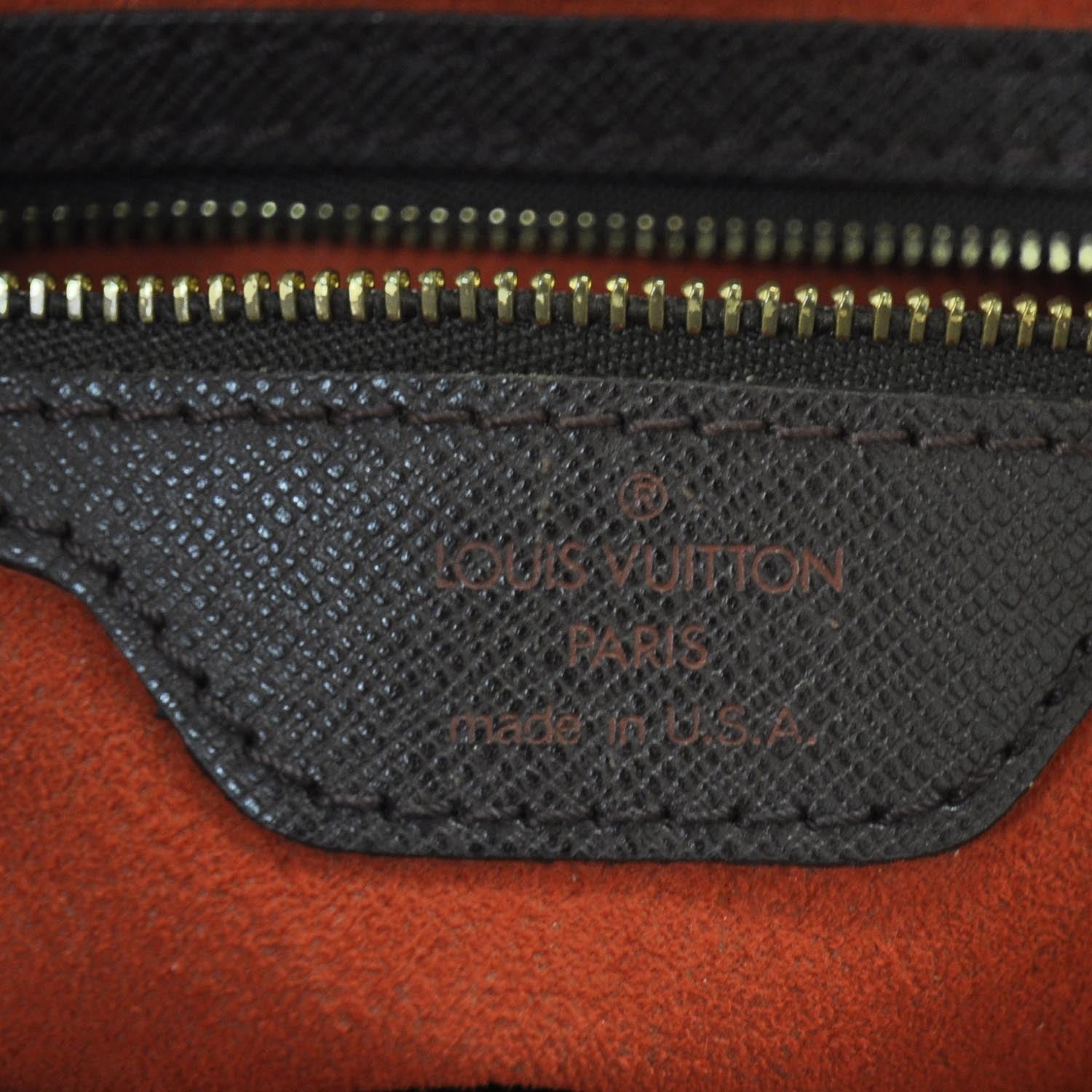 Louis Vuitton Damier Ebene Marais Bucket 23 7 of 8